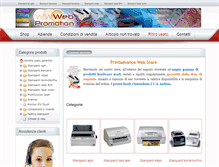Tablet Screenshot of printadvance.it